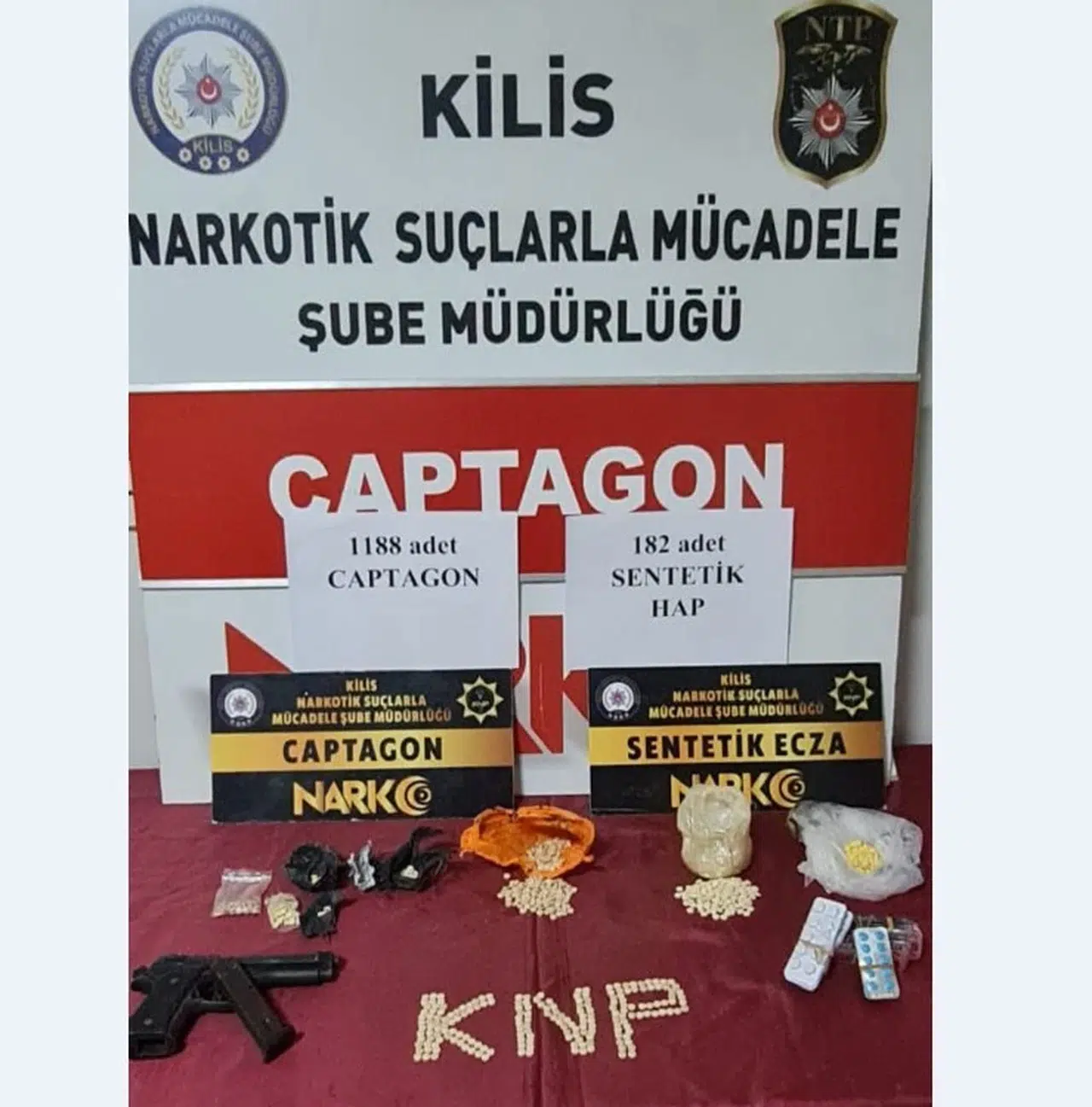 Kilis’te uyuşturucu operasyonuna 2 tutuklama