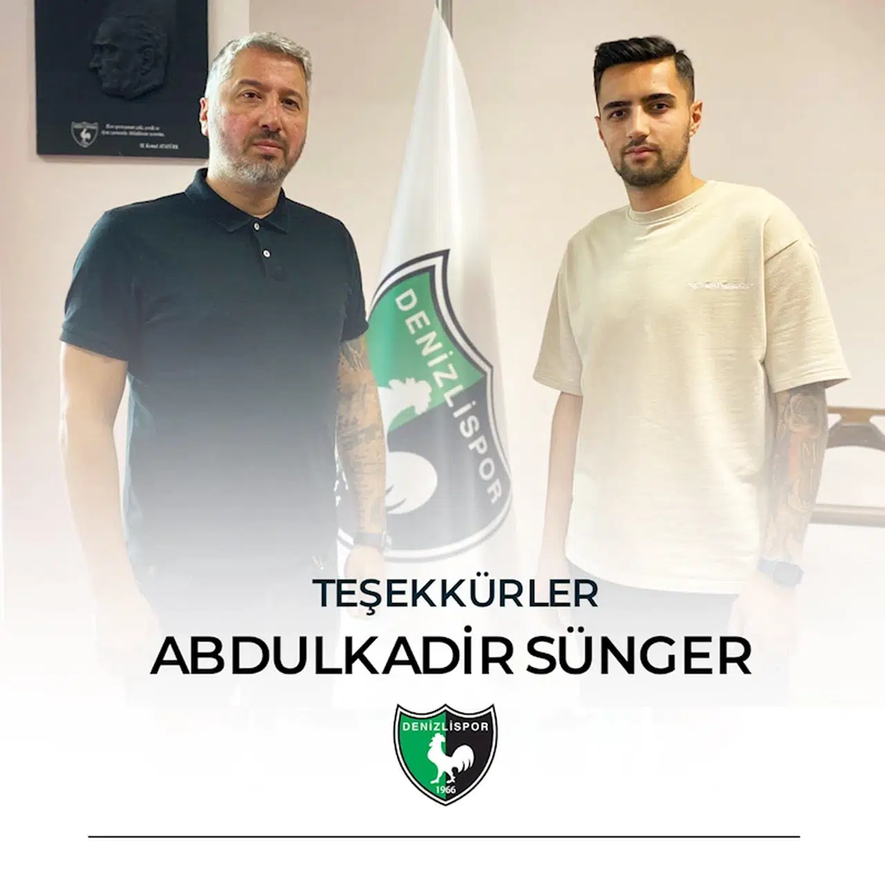 Denizlispor'da Abdülkadir gitti