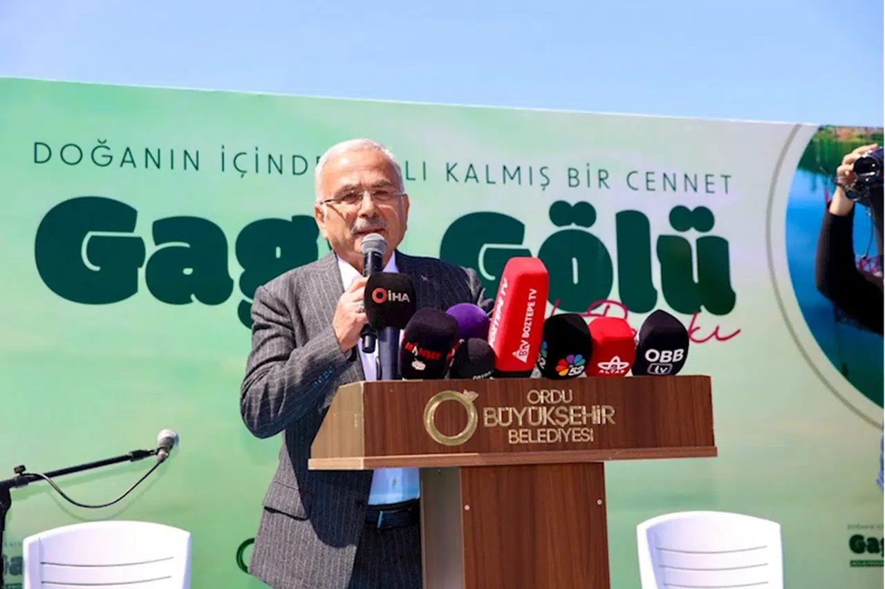 Ordu'daki Gaga Gölü turizme kazandırıldı