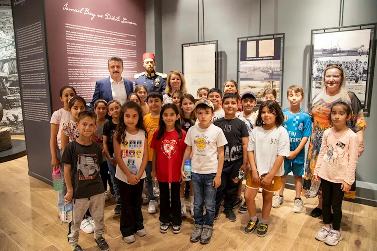 Dikili Kent Arşivi ve Tanıtım Merkezi'ne yoğun ilgi
