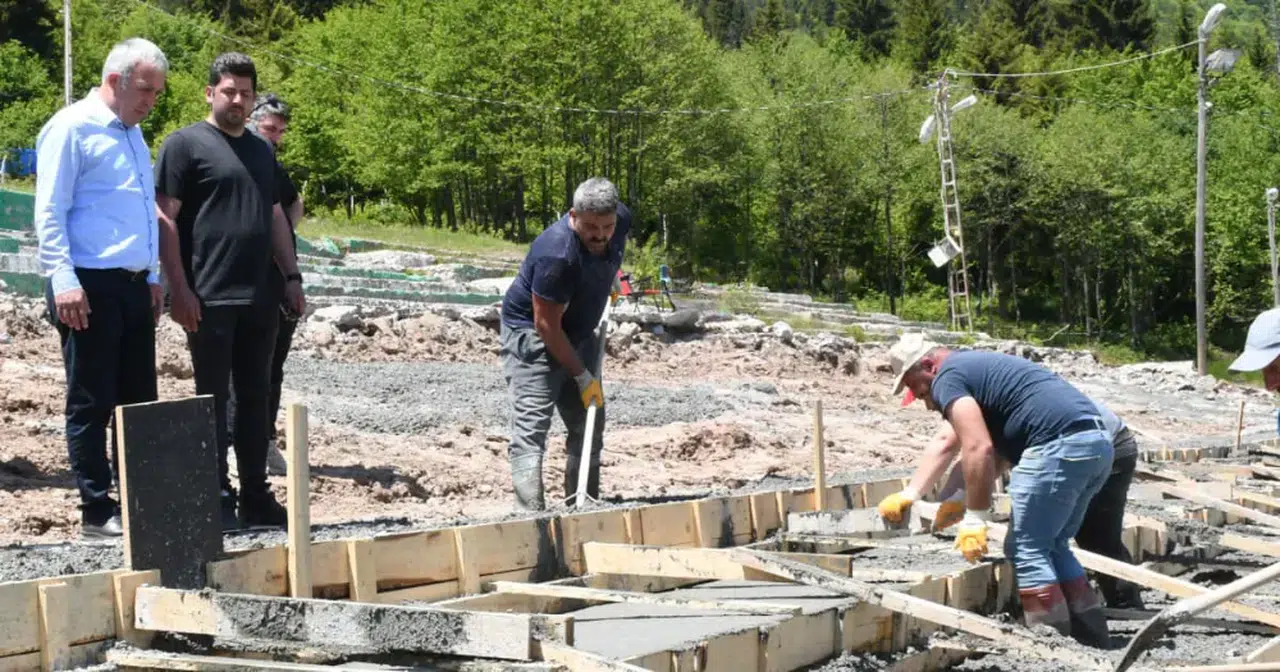 Kafkasör Arena'ya Modern Dokunuşlar: Festival Alanı Genişliyor