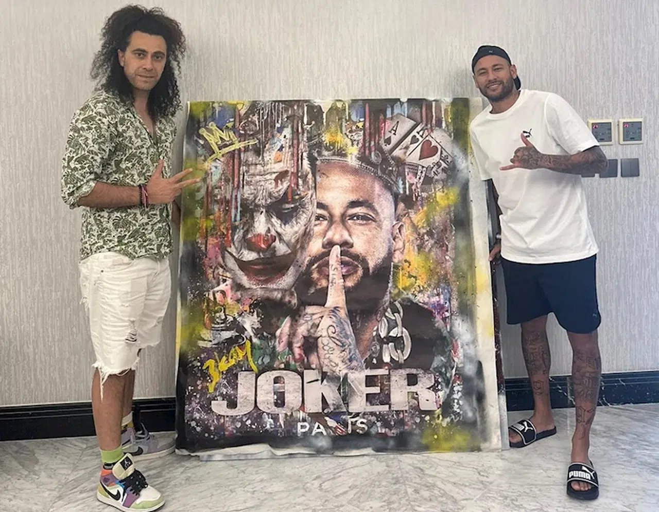 Neymar, Fred ve Kerem Demirbay'a özel tablo 