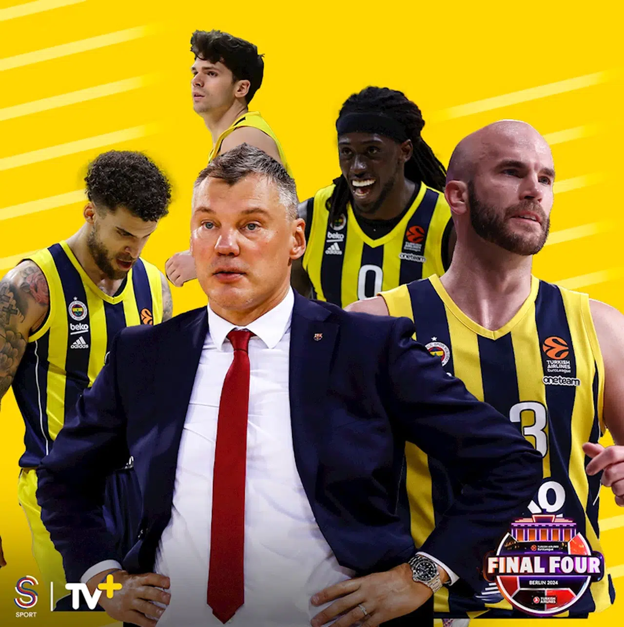 Fenerbahçe Beko’nun Final-Four’daki final heyecanı TV+ta