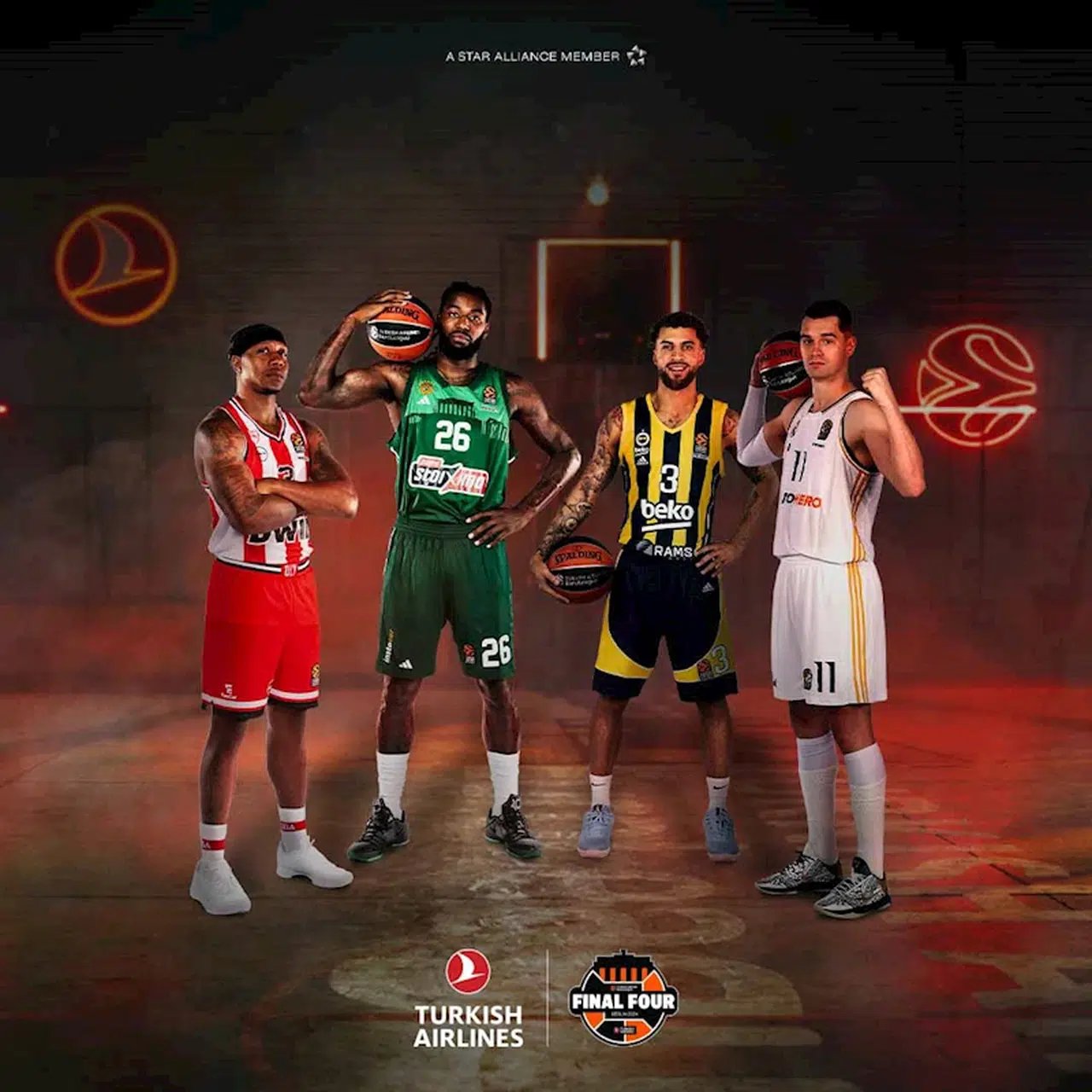 Turkish Airlines EuroLeague Final Four 2024 heyecanı Berlin'de yaşanacak