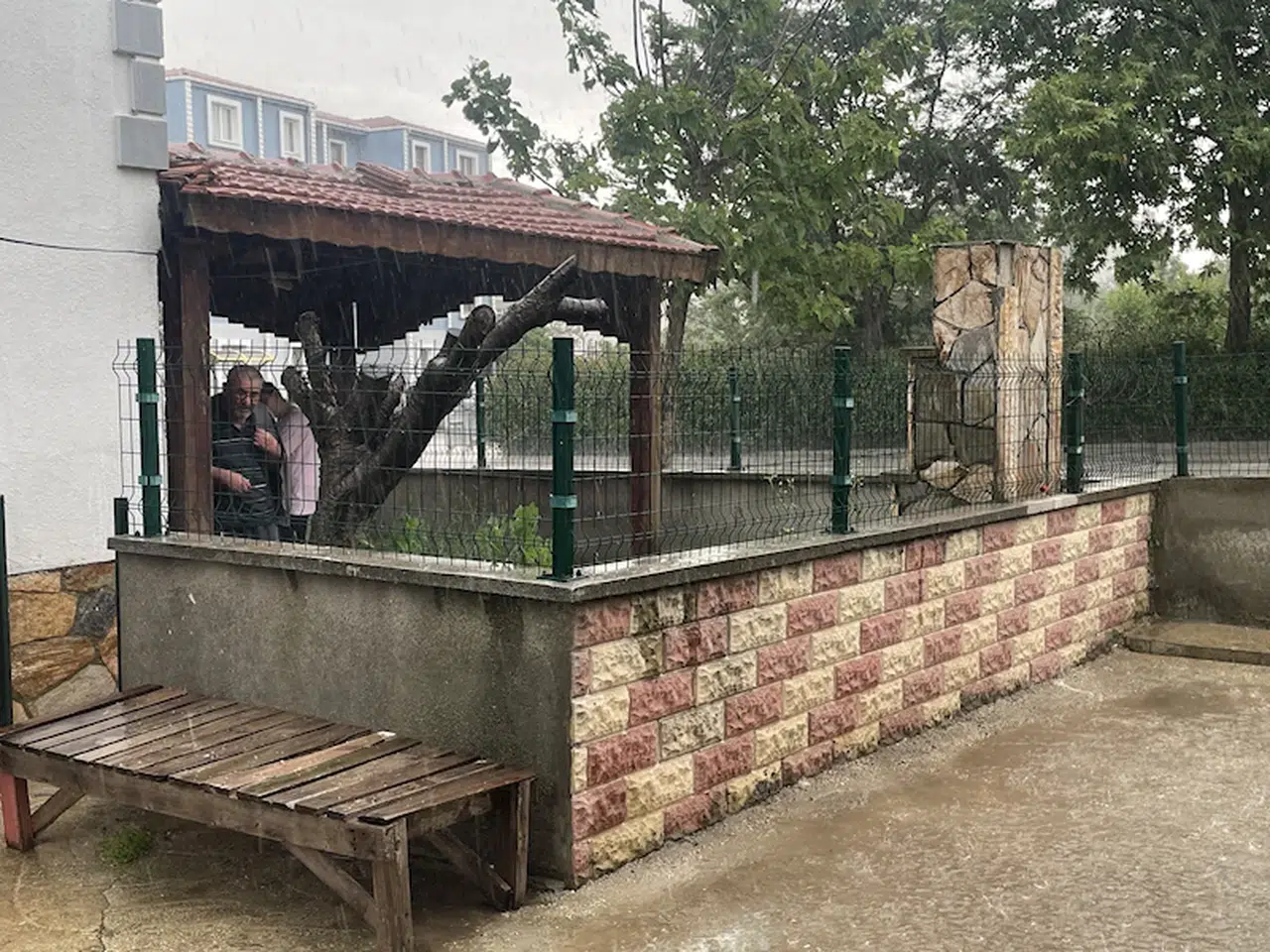 Keşan'da dolu ve sağanak etkili oldu