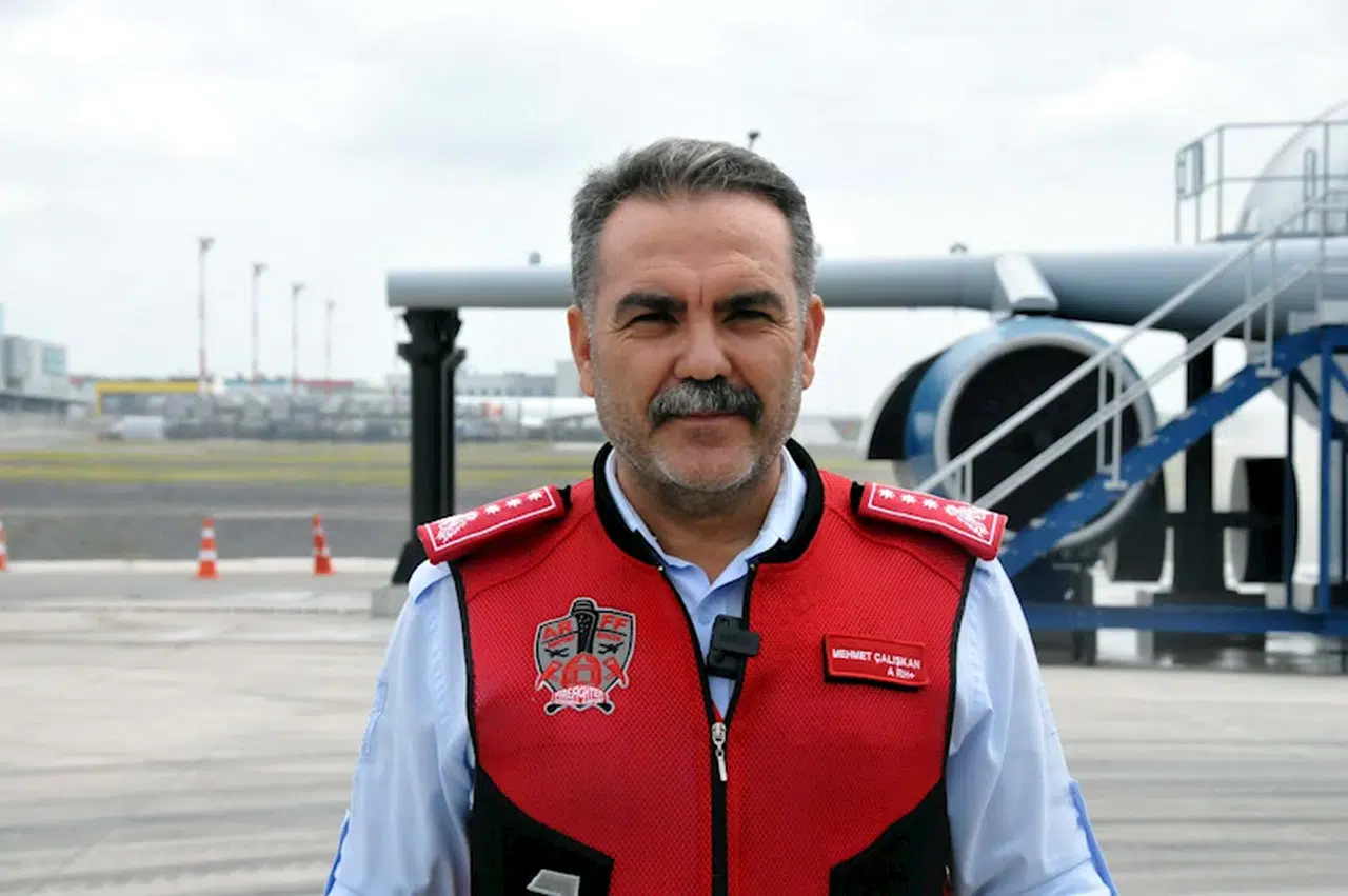 İstanbul - İstanbul Havalimanı'nda yangın tatbikatı 