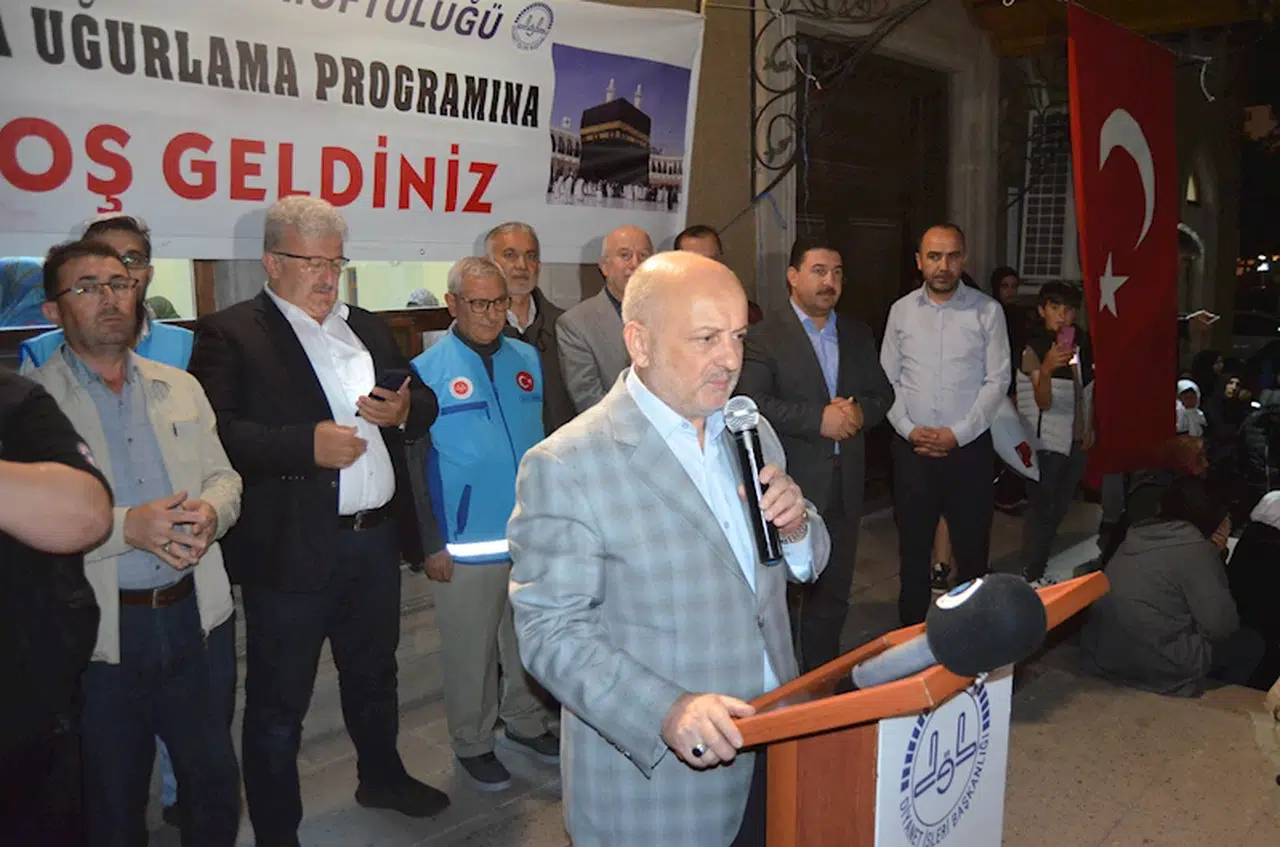 Aksaray Müftüsü Işıldar'dan hacı adaylarına 'selfie' uyarısı