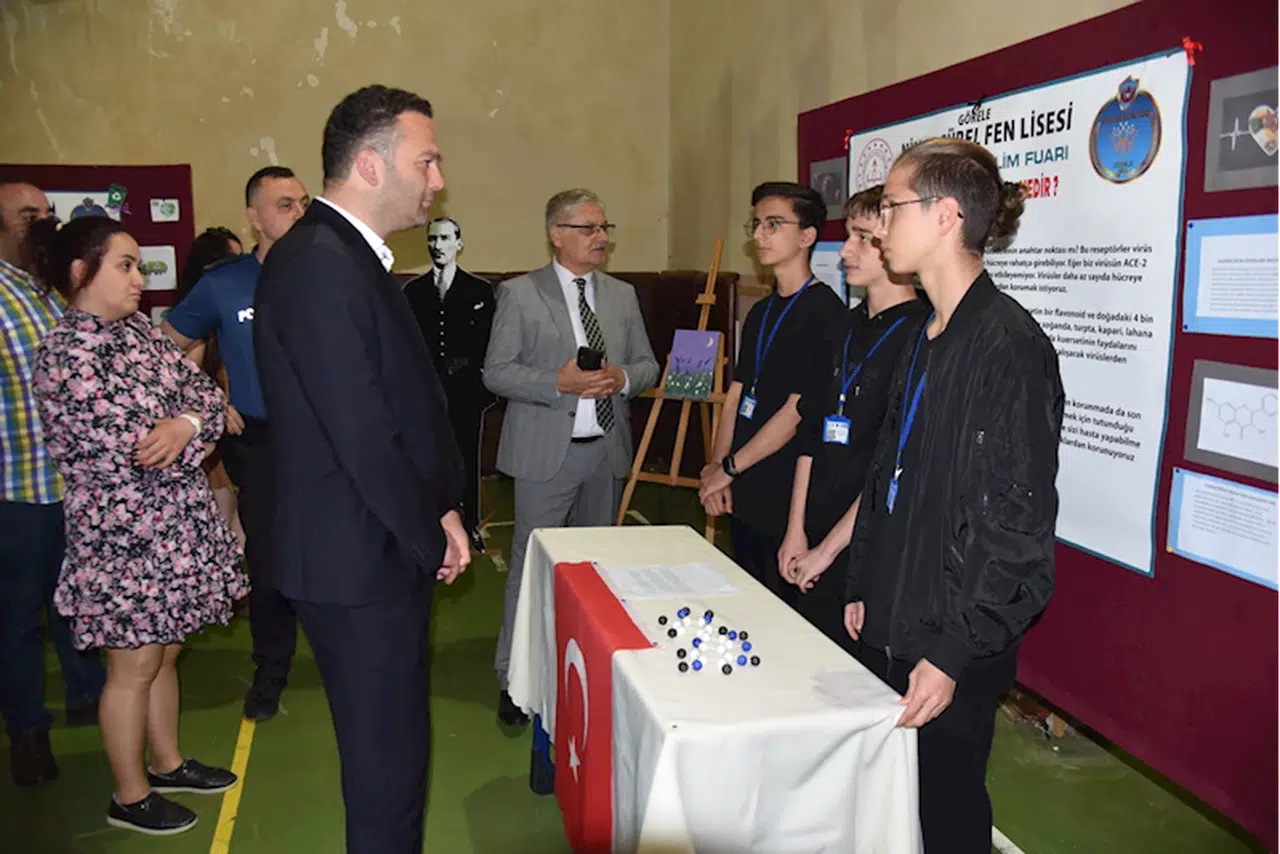 Görele'de öğrencilerin hazırladığı projeler tanıtıldı