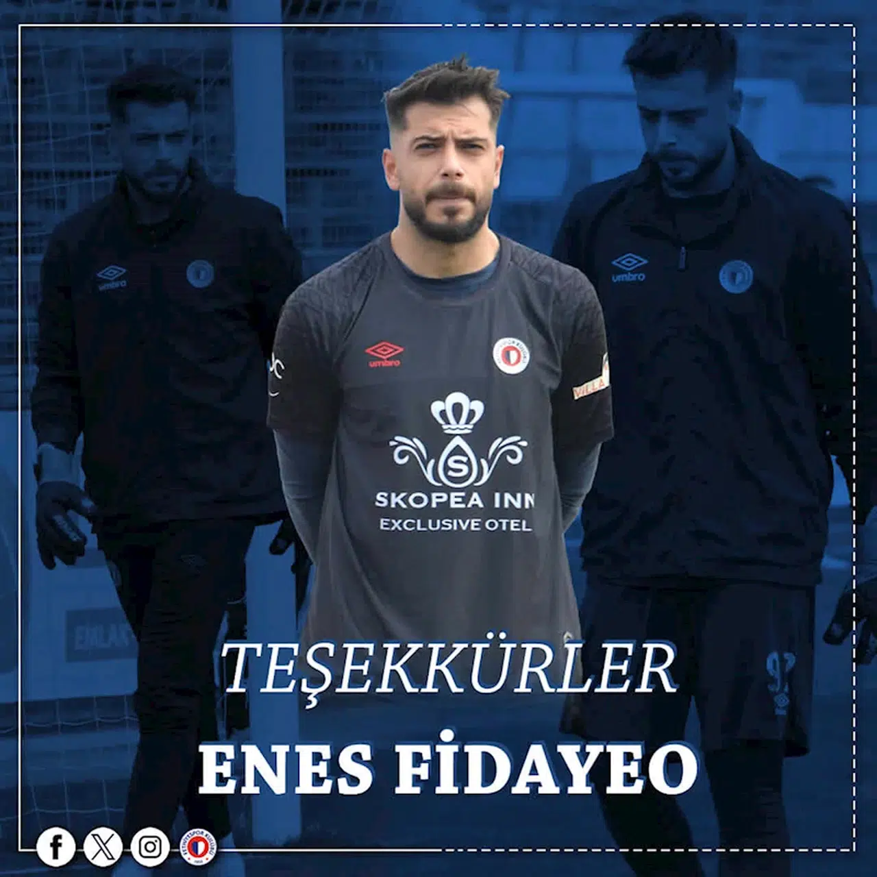 Fethiyespor'da Enes gitti 
