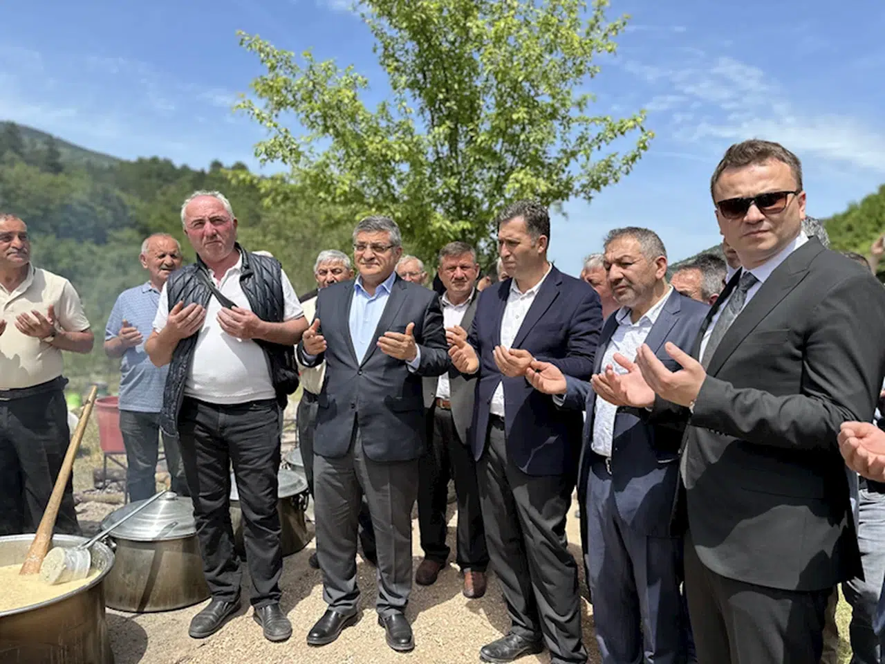  Gerze'de yağmur duası yapıldı