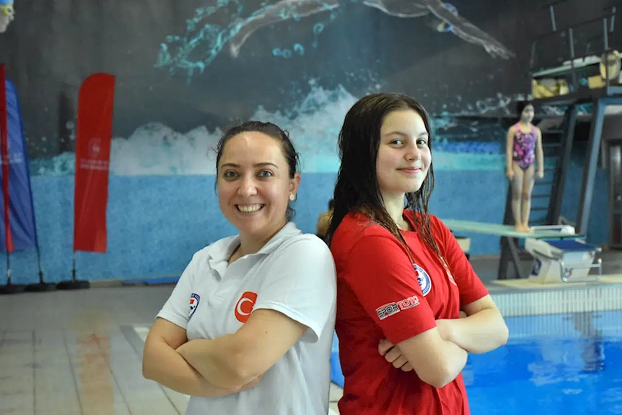 Tramplen ve kule atlamada gelecek vadeden Belissima'nın hedefi Balkan şampiyonluğu