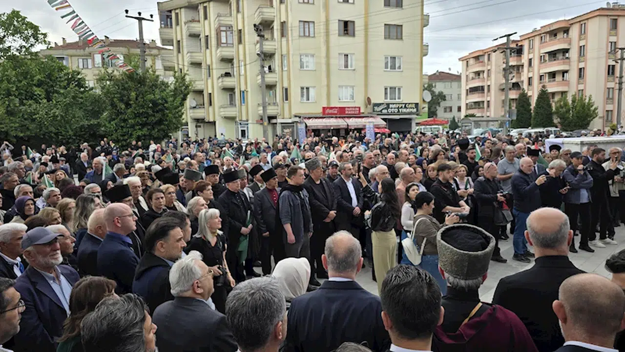 Düzce'de Çerkes ve Abhazlar, Kafkas Sürgünü'nde kaybettikleri atalarını andı