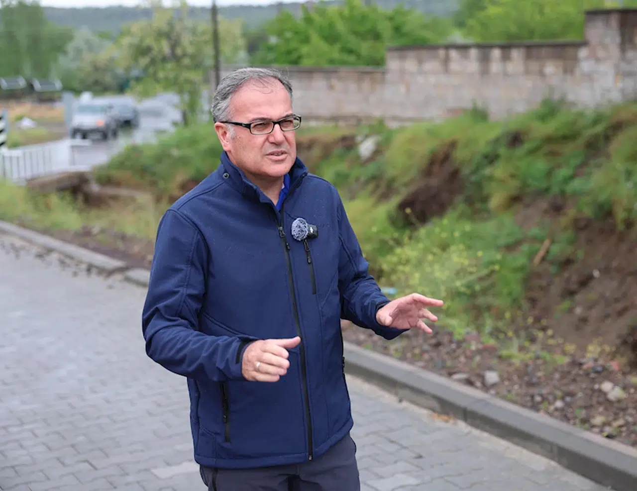 Kayseri'nin Hacılar ilçesinde kuvvetli yağış sonrası inceleme
