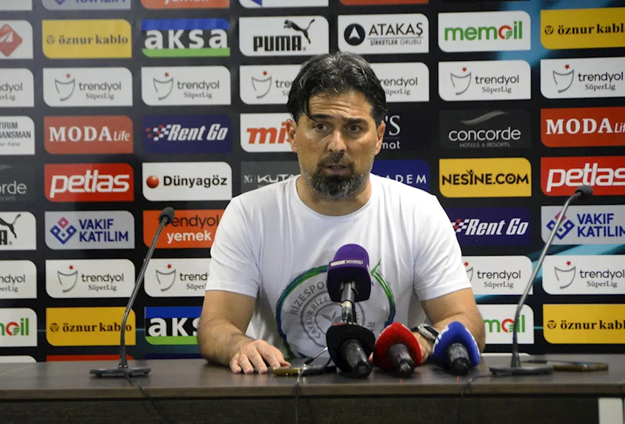 Hatayspor - Çaykur Rizespor maçının ardından