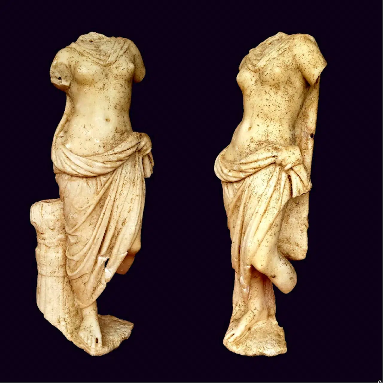 Bakan Ersoy: Antalya'da 2 bin yıllık Zeus ve Aphrodite heykelleri bulundu (2)