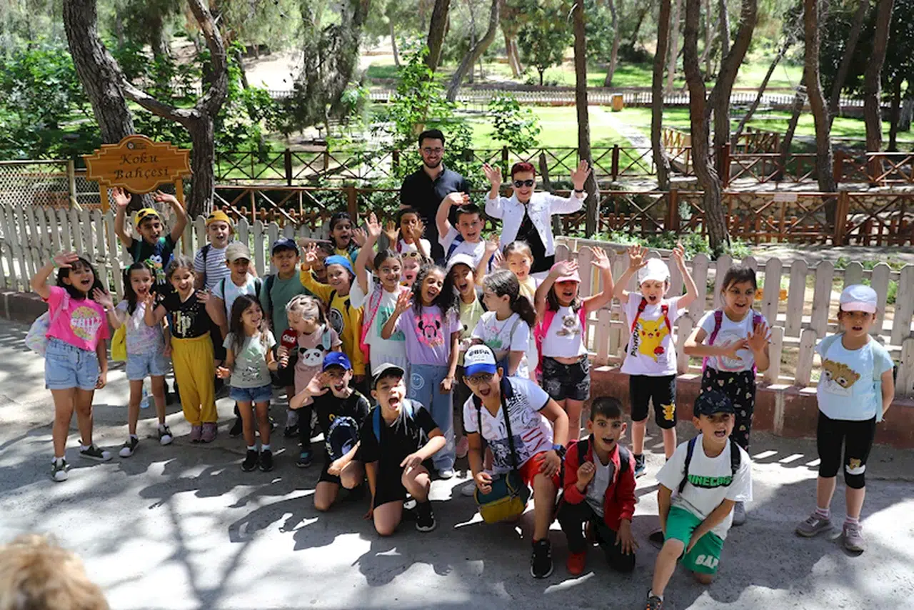 Büyükşehir'in 'Koku Bahçesi' ilgi görüyor