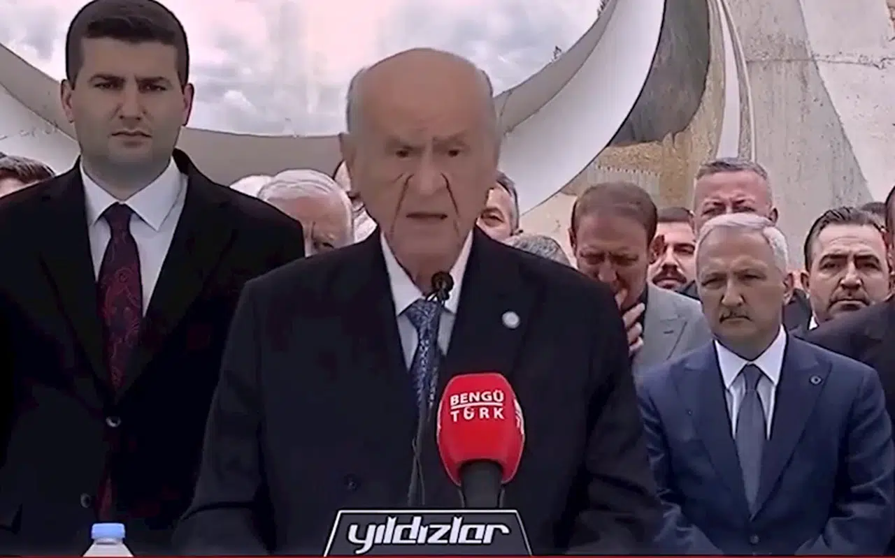 Bahçeli: Cumhur İttifakı'nı zafiyete uğratmak için üzerimize gelenleri paramparça etmek borcumuzdur