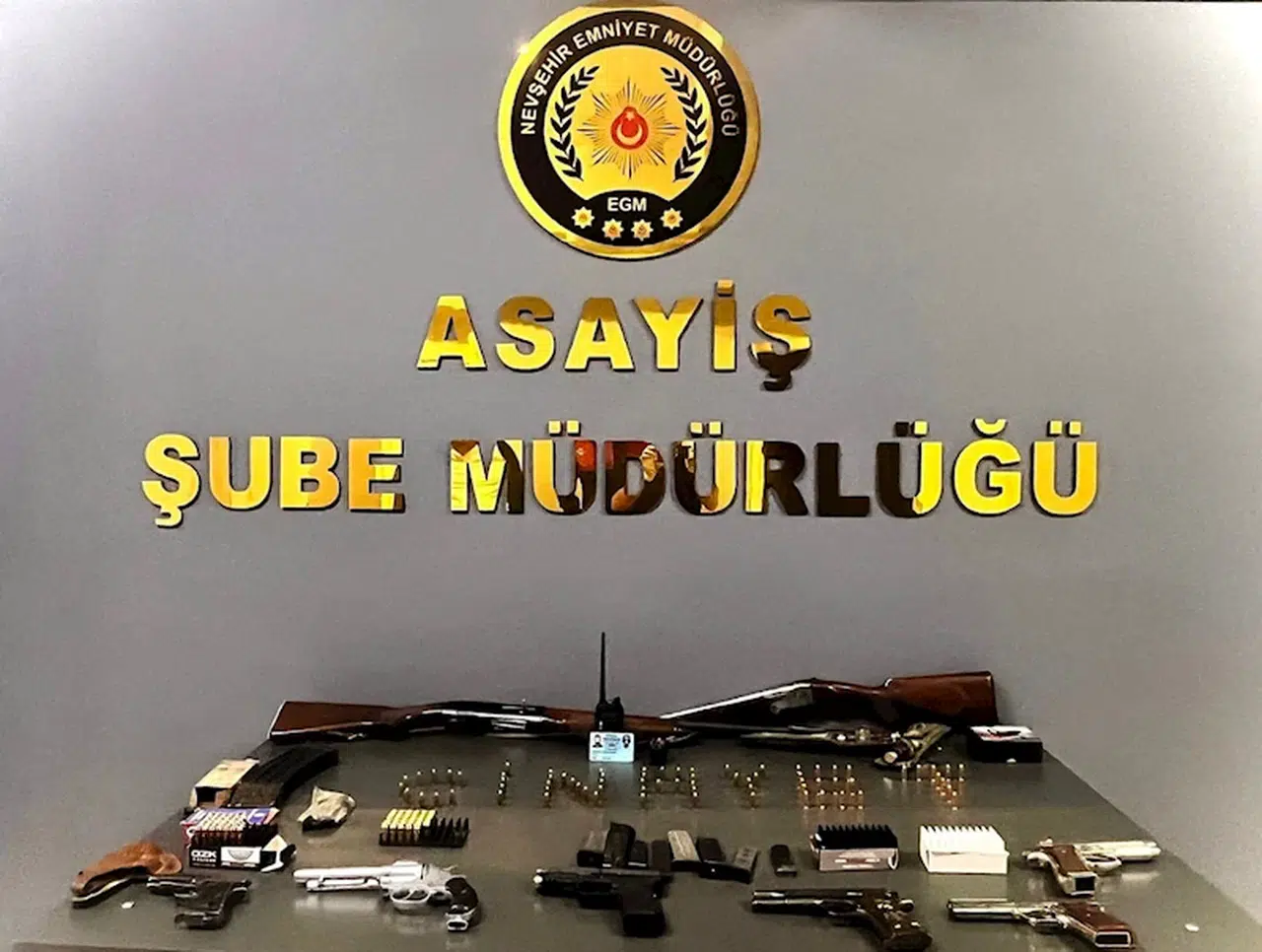 Nevşehir'de ruhsatsız silah operasyonu: 1 gözaltı