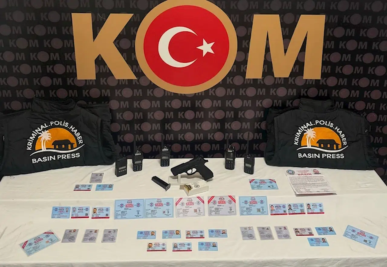 Sahte basın kartı operasyonu; 6 gözaltı