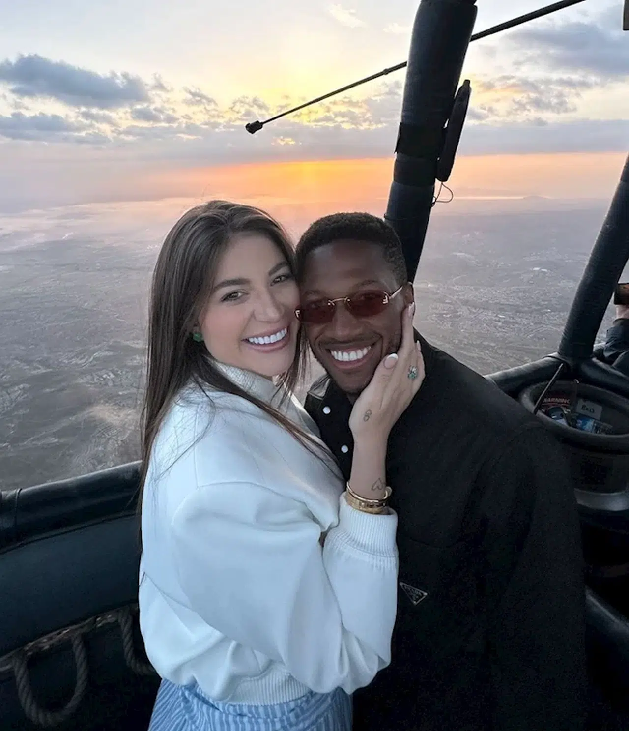 Fenerbahçeli Fred tatil için Kapadokya'yı seçti, balona bindi