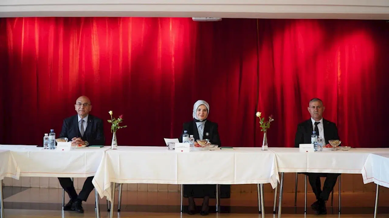 Bakan Göktaş, Avusturya'daki Türk toplumunun temsilcileriyle görüştü