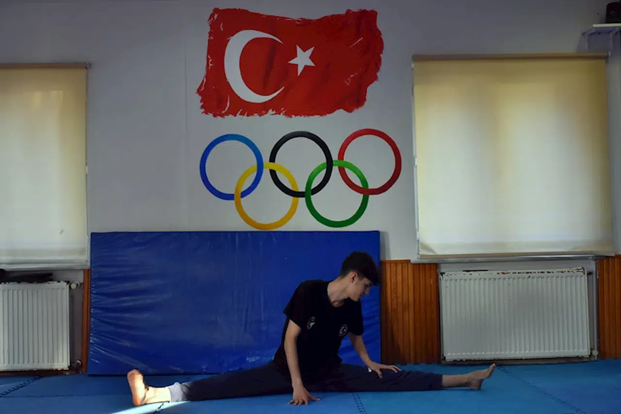 Milli tekvandocu Furkan Ubeyde Çamoğlu'nun yeni hedefi dünya şampiyonluğu