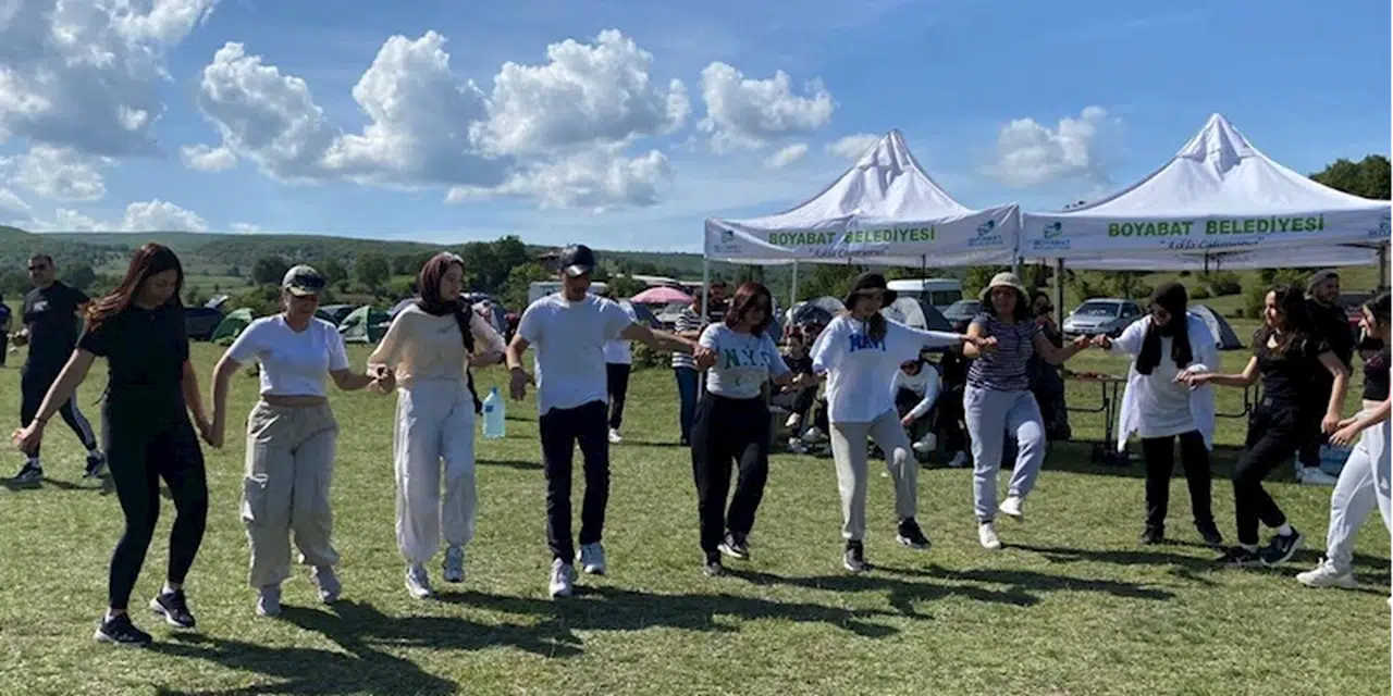 Boyabat'ta Gençlik ve Doğa Kampı etkinliği düzenlendi