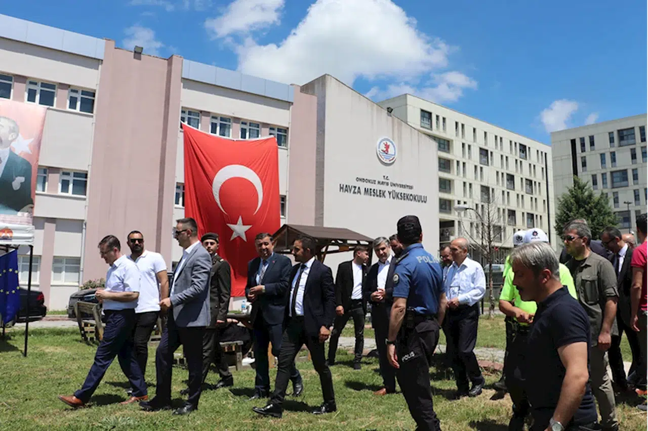 Havza MYO'da bahar ve spor şenliği yapıldı