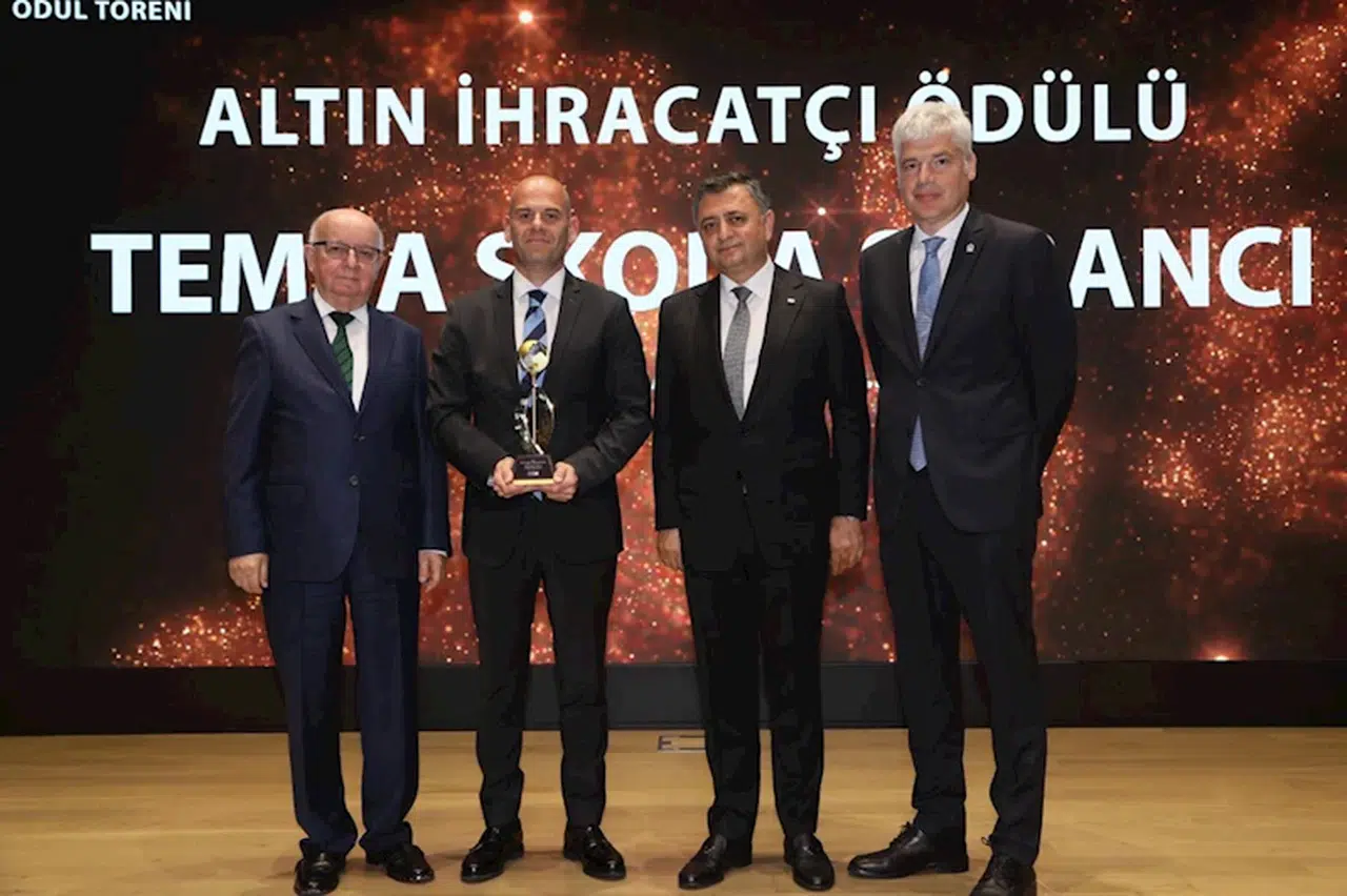 TEMSA'ya "Altın İhracatçı" ödülü