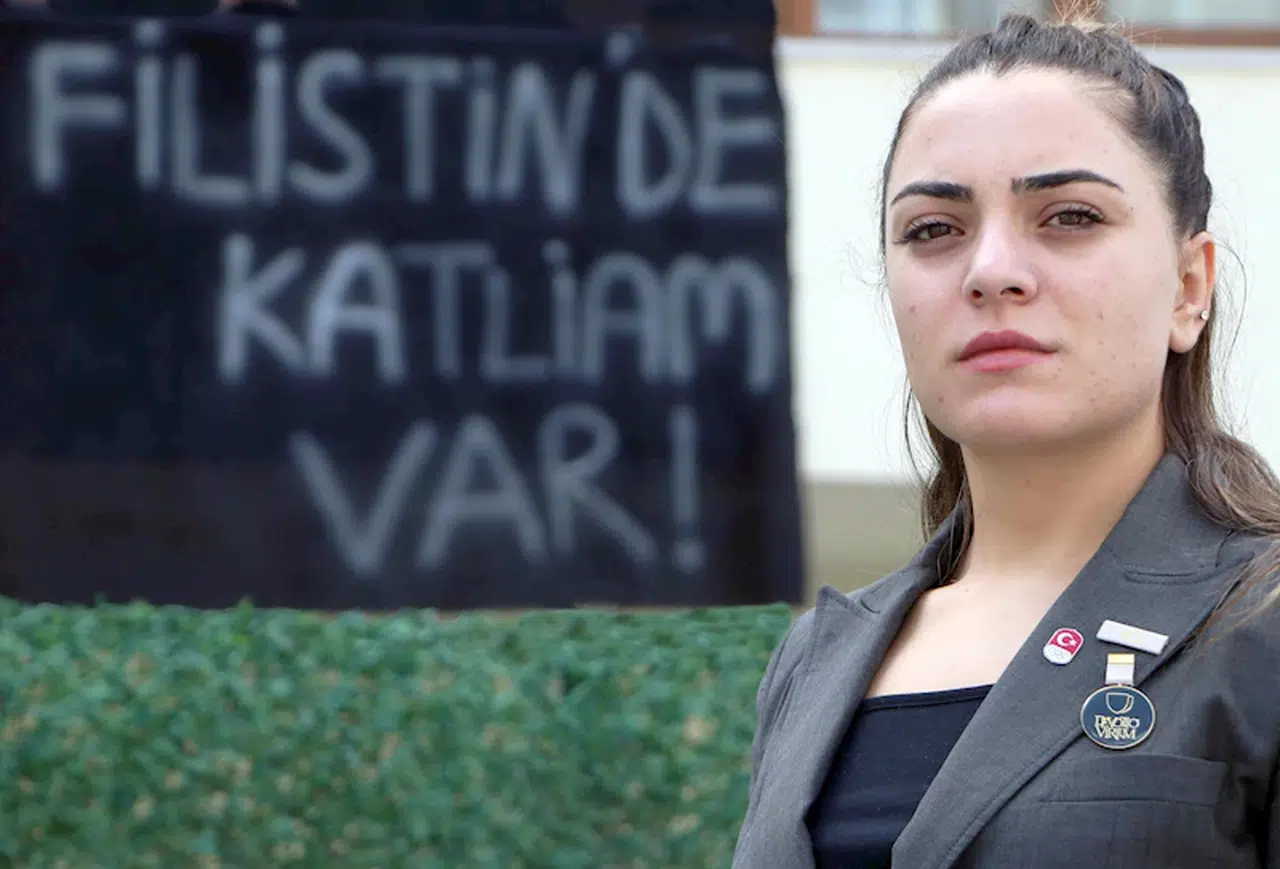 'Kahraman' madalyalı milli kayakçı Sıla'dan Filistin'e destek kampanyası