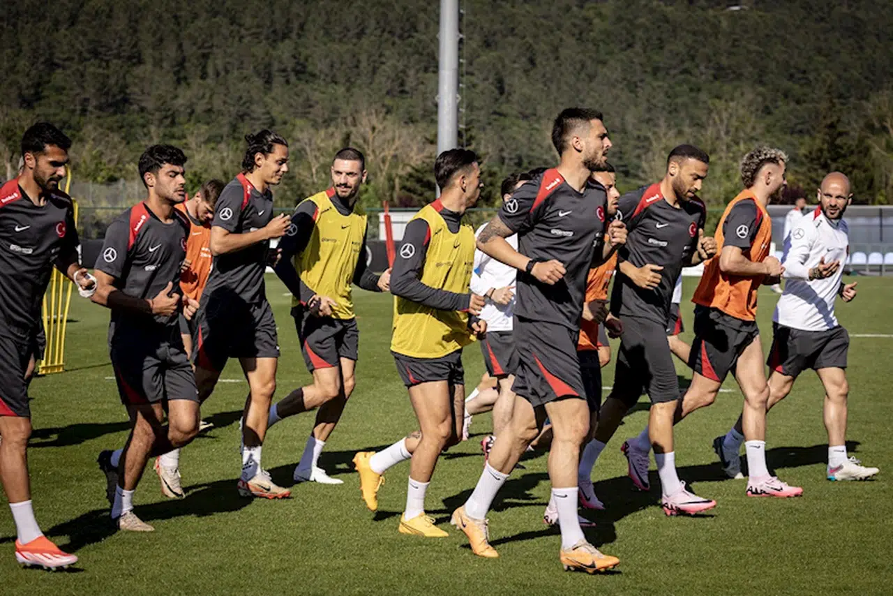 A Milli Futbol Takımı çalışmalarını sürdürdü