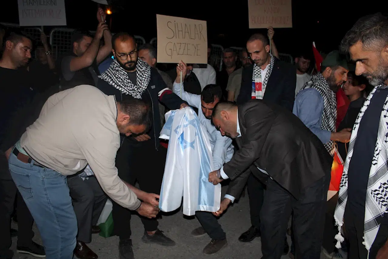 Malatya İsrail'e tepki