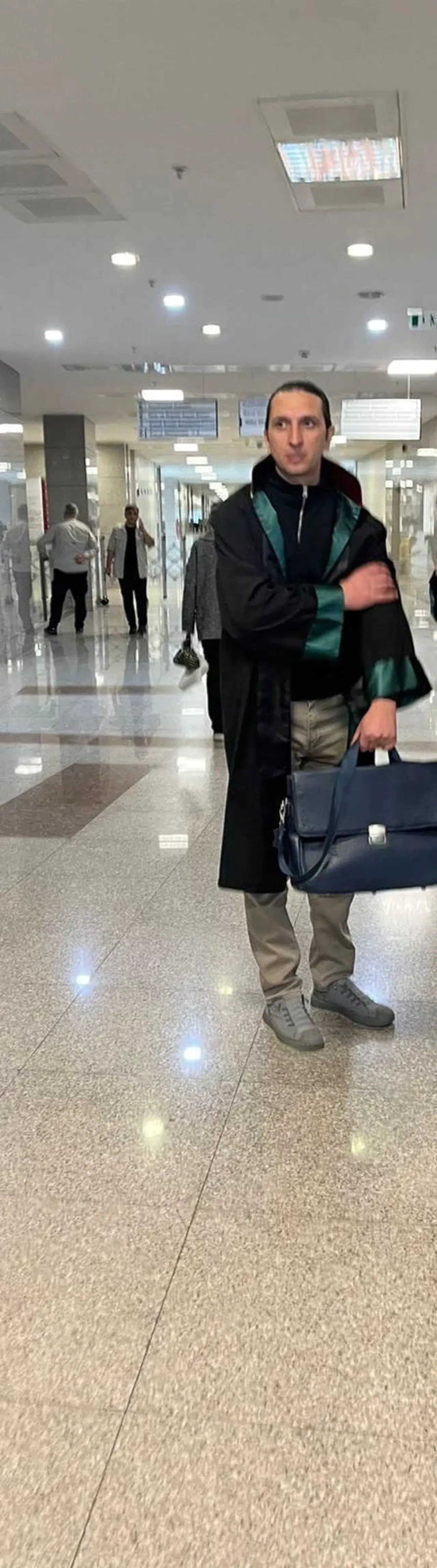 İstanbul - Çağlayan'daki İstanbul Adliyesi'nde sahte avukata gözaltı 