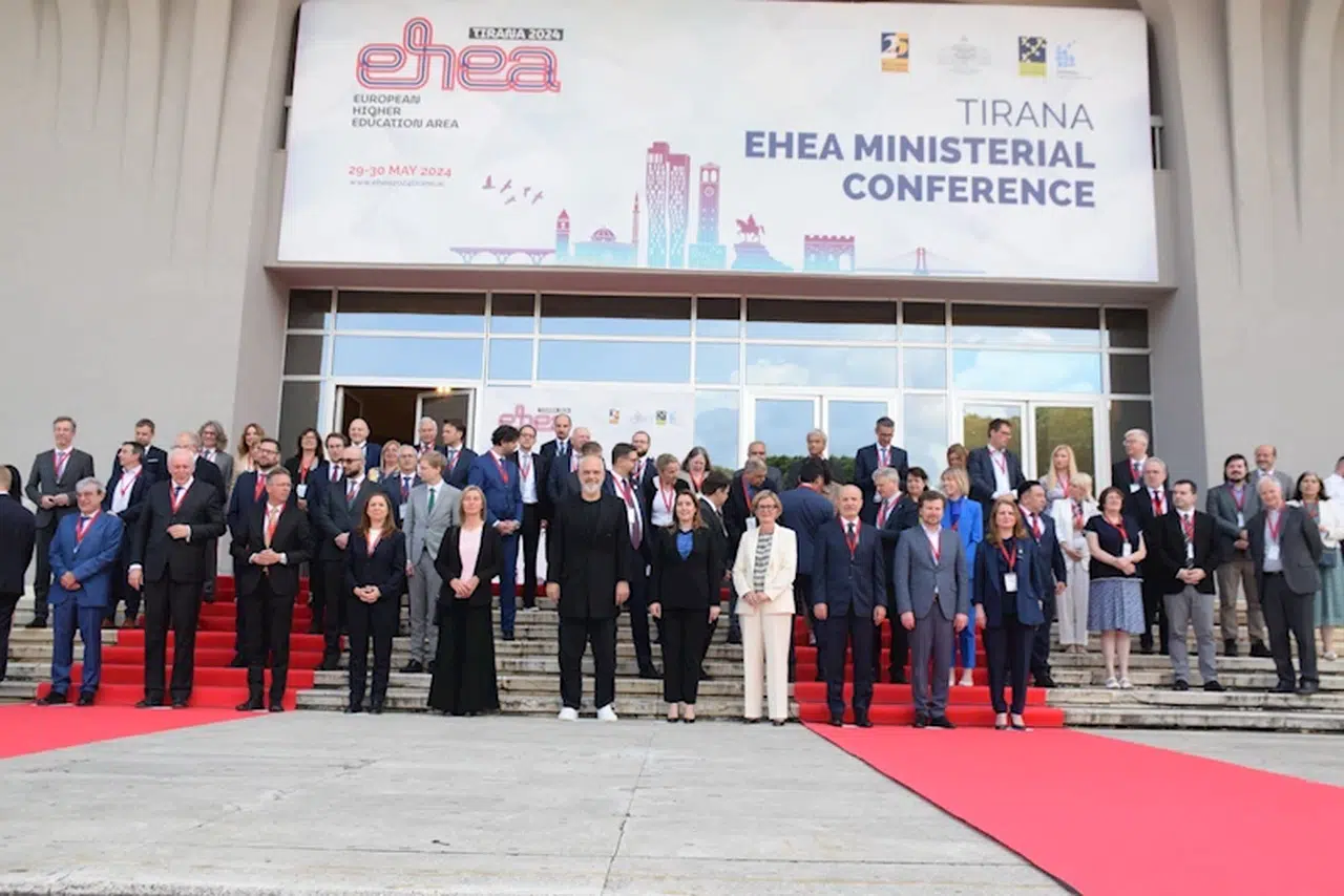 Yükseköğretim Kurulu Başkanı Erol Özvar'ın Arnavutluk ziyareti