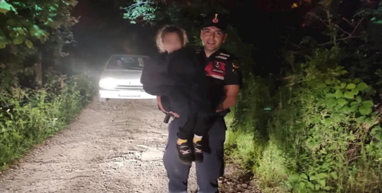 Zonguldak'ta kayıp çocuk ormanlık alanda uyurken bulundu