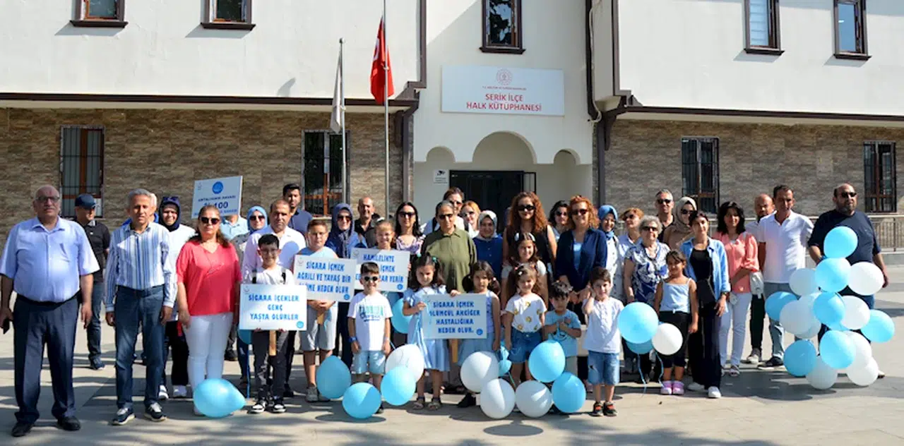 Serik'te Dünya Tütünsüz Günü etkinliği 