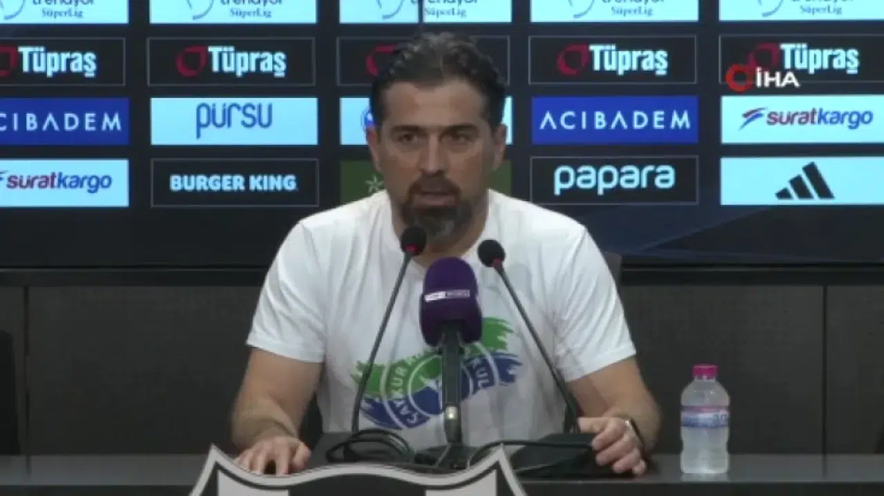 Beşiktaş-Çaykur Rizespor maçının ardından İlhan Palut konuştu