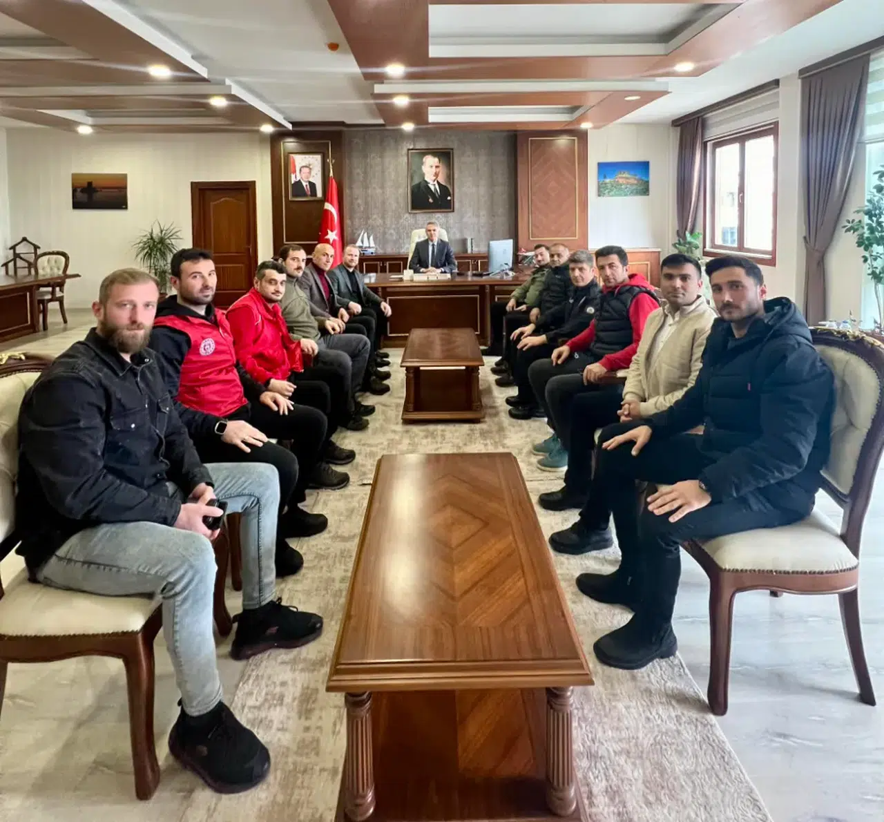 Pazar Kaymakamlığı'nda Arama Kurtarma Kulübü toplantısı düzenlendi