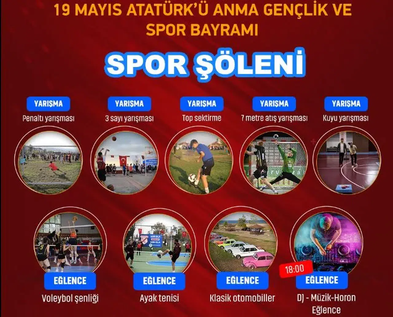 Akçaabat Belediyesi'nden 19 Mayıs'a Özel Spor Şöleni!