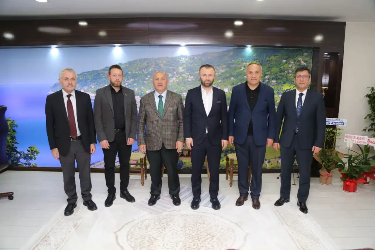 Rektör Yılmaz'dan Başkan Çiftçi'ye ziyaret