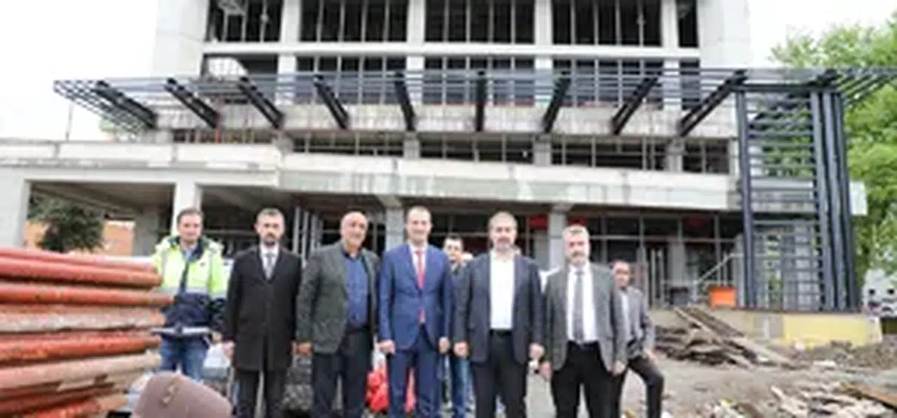 Akçaabat Kültür Merkezi inşaatında sona gelindi