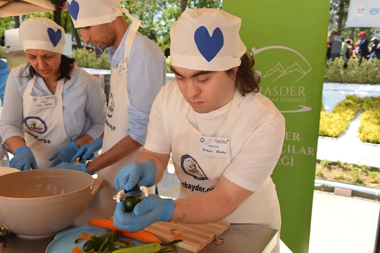 Yıldırım İlçesi'nde, engelsiz şölen 