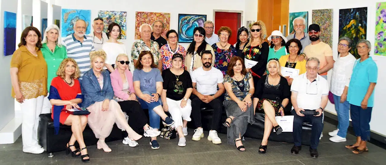 Çalıştay eserleri sergilendi