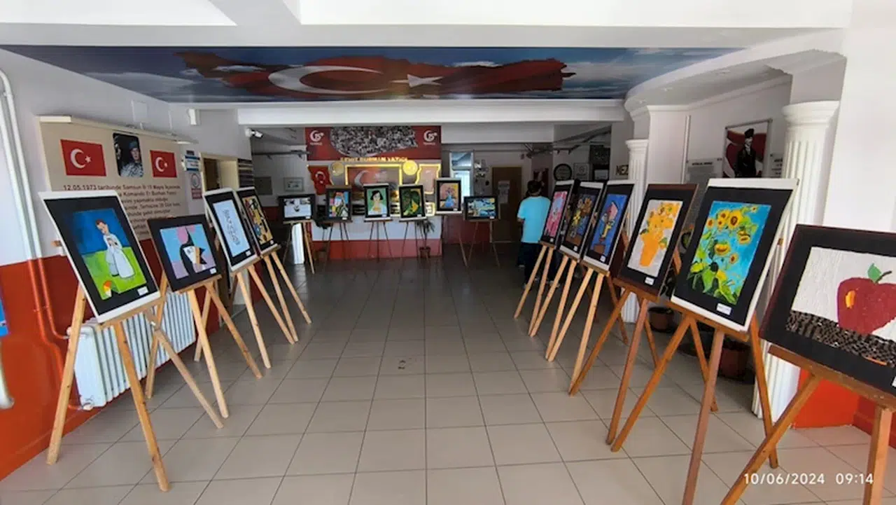 19 Mayıs Şehit Burhan Yazıcı İlk ve Ortaokulu'nda yıl sonu etkinlikleri düzenlendi