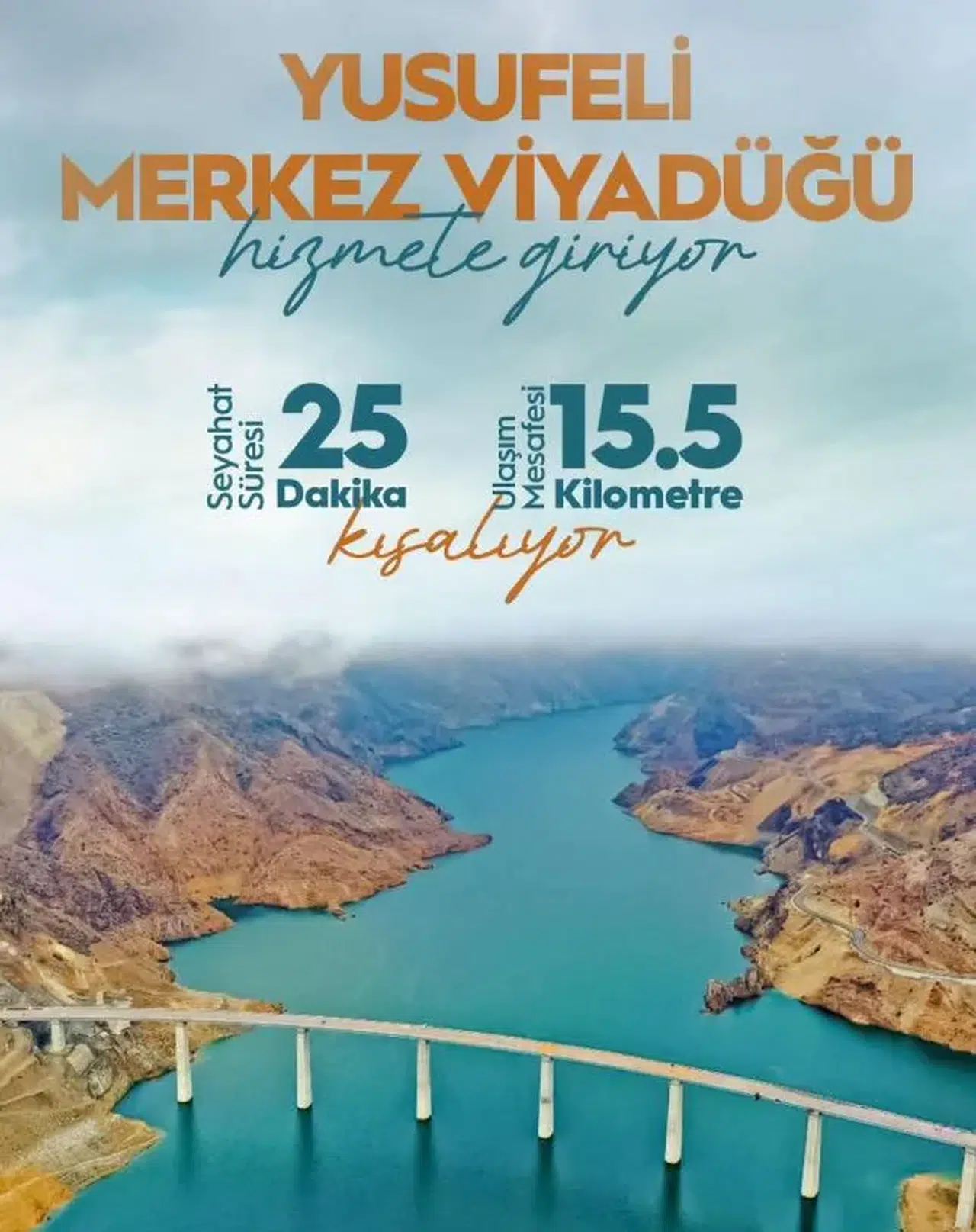 Yusufeli Merkez Viyadüğü Trafiğe Açılıyor: Zamandan ve Yakıttan Tasarruf