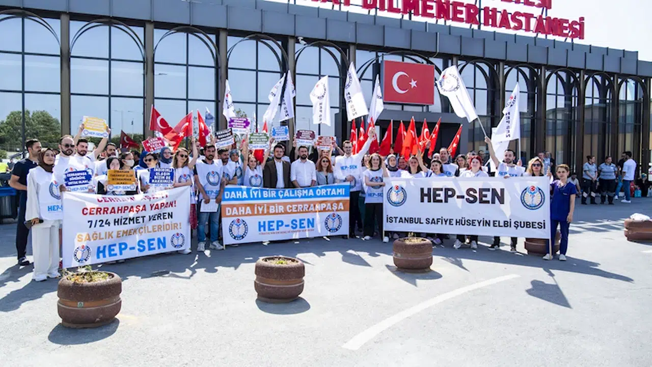HEP-SEN üyeleri maaş, ödemeler, ulaşım ve kreş desteğine yönelik açıklama yaptı