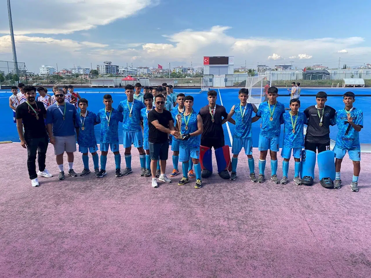 Hokeyde Osmaniye Alfa Spor Kulübü, namağlup şampiyon