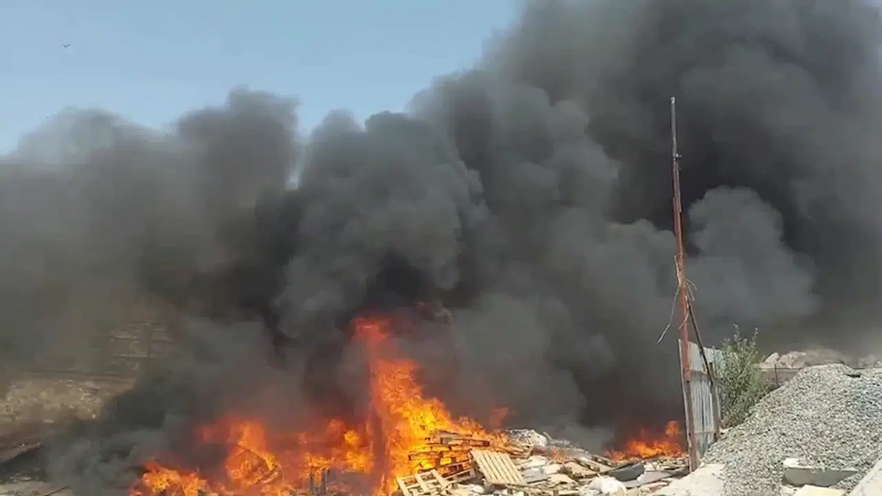 İstanbul - Avcılar’da palet yangını