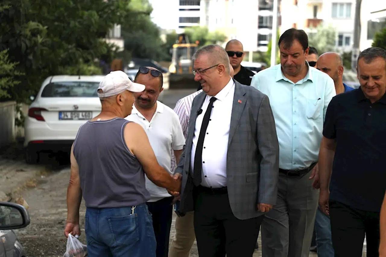 Başkan Ertaş, çalışmaları yerinde takip ediyor