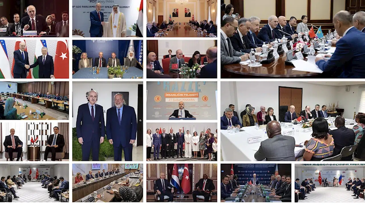 TBMM Başkanı Kurtulmuş'tan 'Gazze' diplomasisi